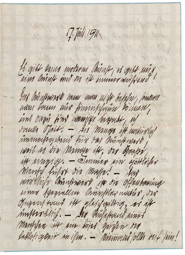 Manifest von Egon Schiele Bild 1