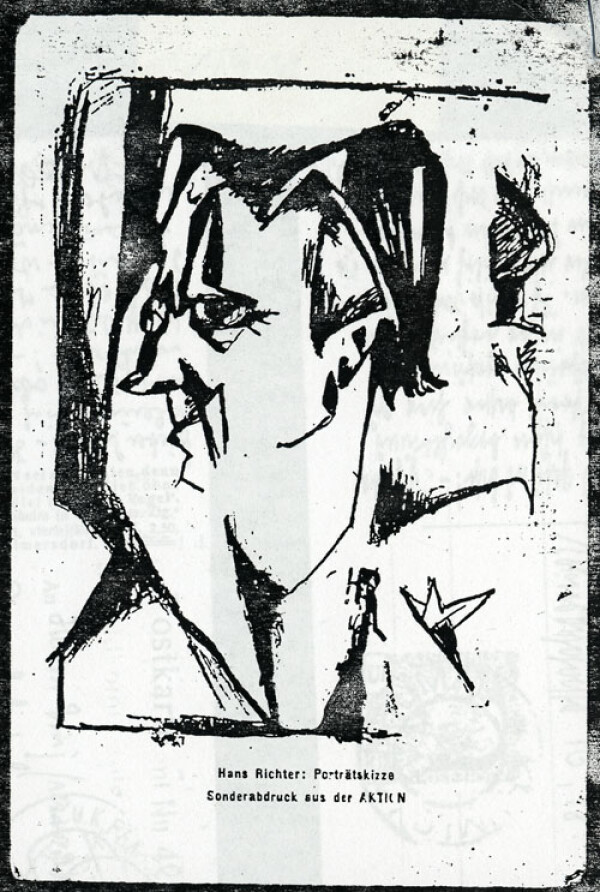 Postcard from Anton Peschka to Egon Schiele 