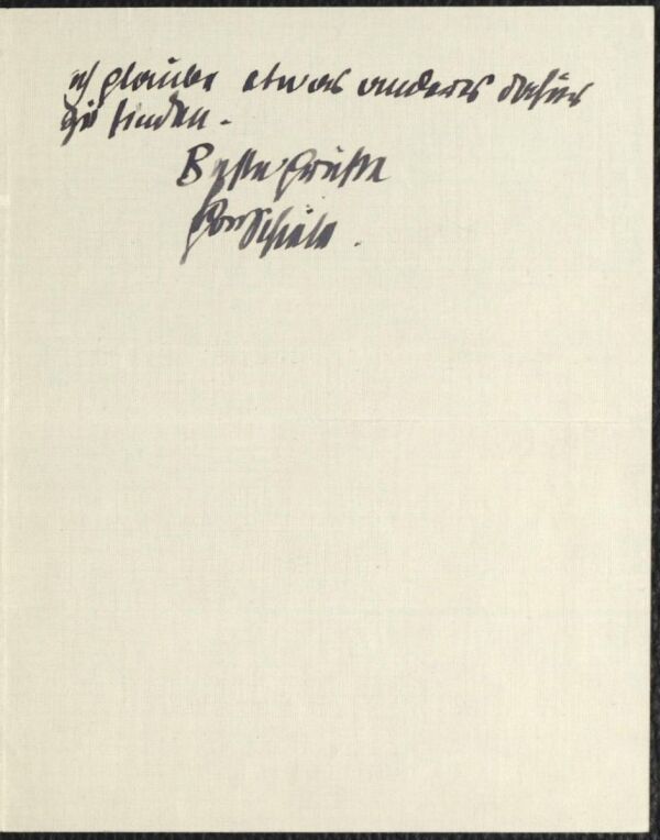 Brief von Egon Schiele an Arthur Roessler Bild 2