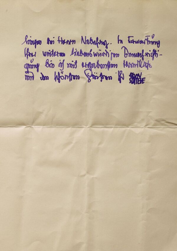 Letter from Egon Schiele to Broncia Koller-Pinell Bild 2