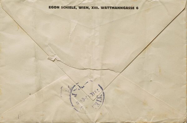 Letter from Egon Schiele to Broncia Koller-Pinell Bild 4