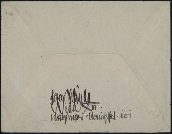 Letter from Egon Schiele to Franz Hauer Bild 4
