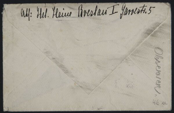 Letter from Helene Heine to Egon Schiele Bild 5