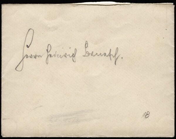 Letter from Egon Schiele to Heinrich Benesch Bild 5