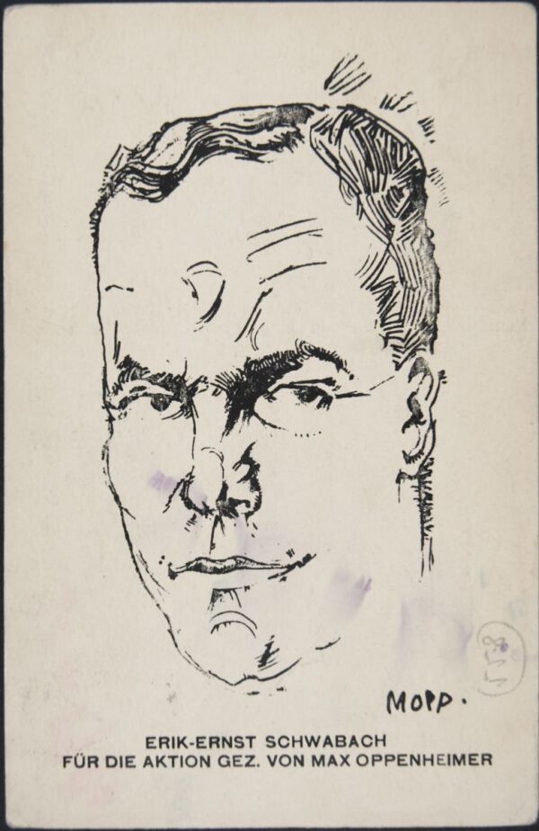 Postkarte von Arthur Roessler an Egon Schiele 