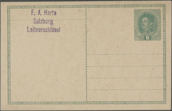 Postcard from Felix Albrecht Harta to Egon Schiele Bild 2
