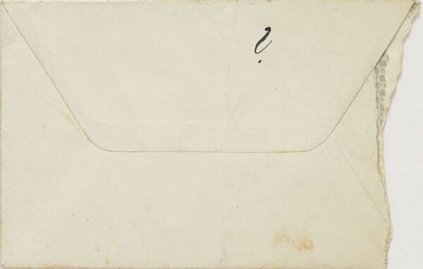 Visitkarte mit Kondolenzschreiben von Friedrich Stern an Marie Schiele zum Tod von Egon Schiele Bild 3