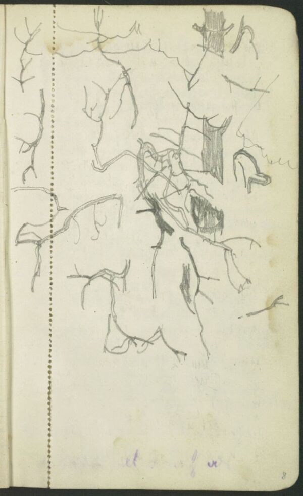 Entry into Egon Schiele’s war diary Bild 2