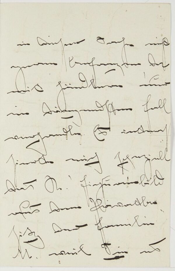 Brief von Irene Beran an Egon Schiele Bild 3