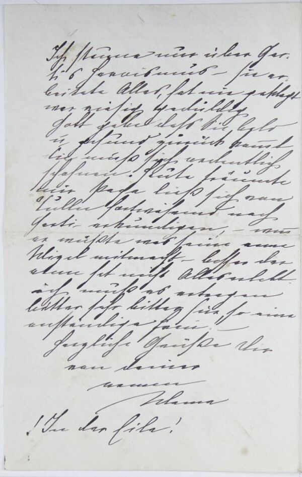 Brief von Marie Schiele an Egon Schiele Bild 4
