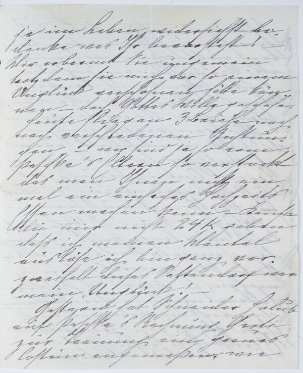 Brief von Marie Schiele an Egon Schiele Bild 3