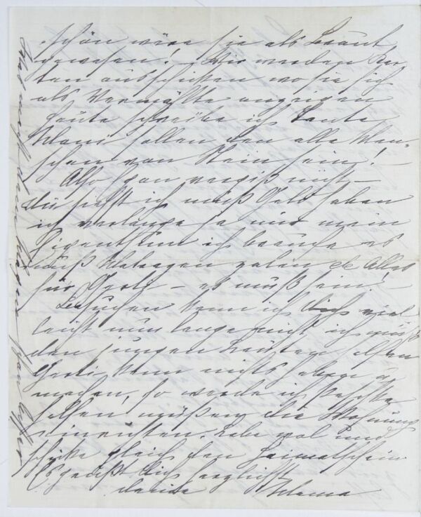 Brief von Marie Schiele an Egon Schiele Bild 4