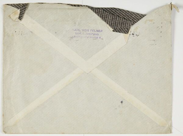 Letter from Karl von Felner to Egon Schiele Bild 4