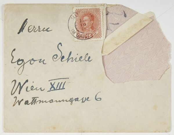 Letter from Anton Kolig to Egon Schiele Bild 2