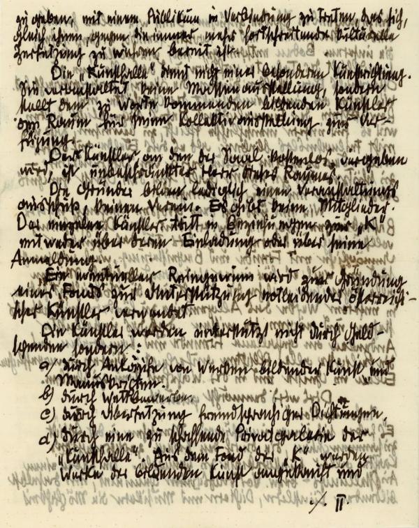 Letter from Egon Schiele to Anton Peschka Bild 4