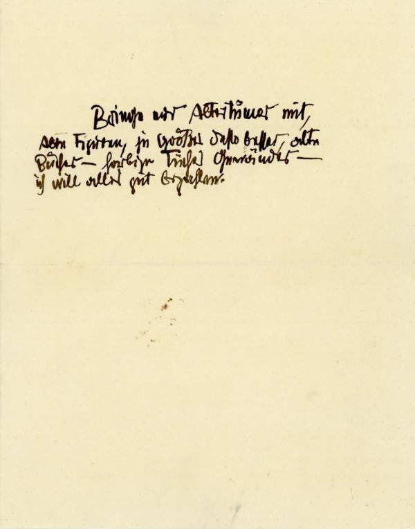 Letter from Egon Schiele to Anton Peschka Bild 7