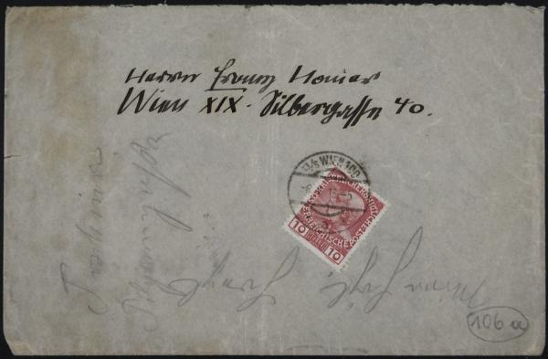 Brief von Egon Schiele an Franz Hauer Bild 2