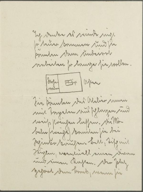 Brief von Wilhelm „Willy“ Lidl an Egon Schiele Bild 3