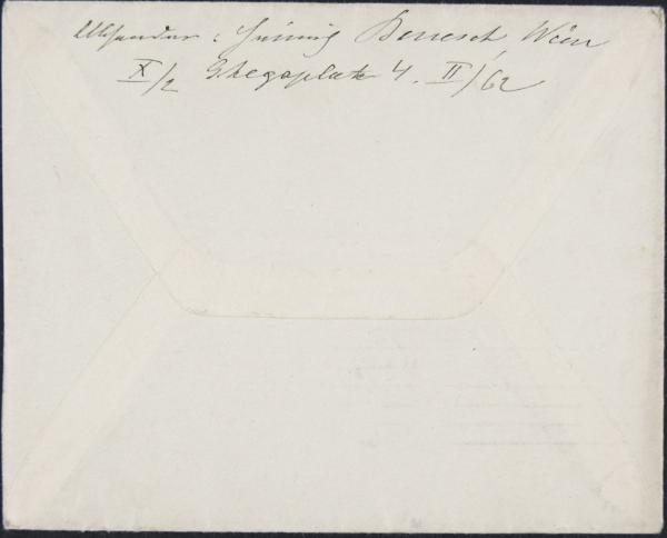 Letter from Heinrich Benesch to Egon Schiele Bild 4