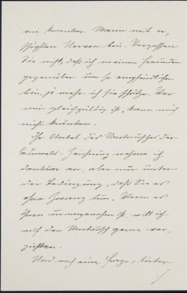 Letter from Heinrich Benesch to Egon Schiele Bild 2