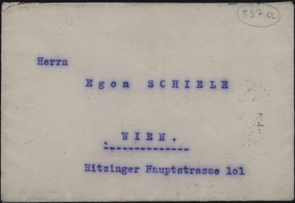 Typewritten letter from Carl Reininghaus to Egon Schiele Bild 4