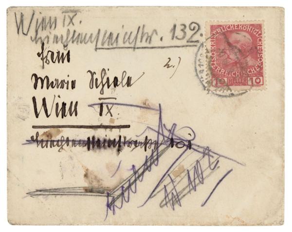 Letter from Egon Schiele to Marie Schiele Bild 3