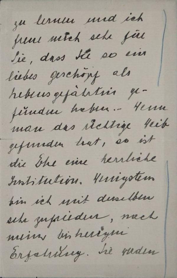 Letter from Heinrich Böhler to Egon Schiele Bild 3