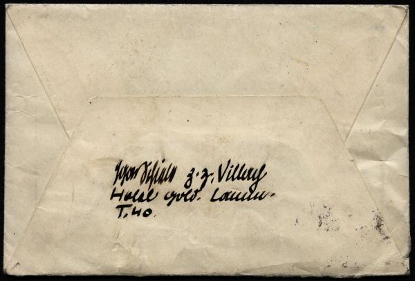 Brief von Egon Schiele an Heinrich Benesch Bild 6