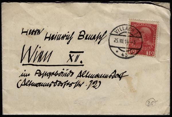 Brief von Egon Schiele an Heinrich Benesch Bild 5