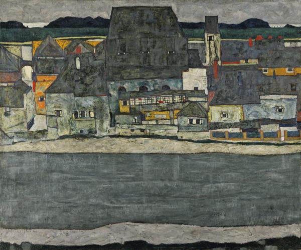 Häuser am Fluss II (Die alte Stadt II) 