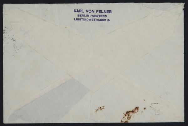 Letter from Karl von Felner to Egon Schiele Bild 4