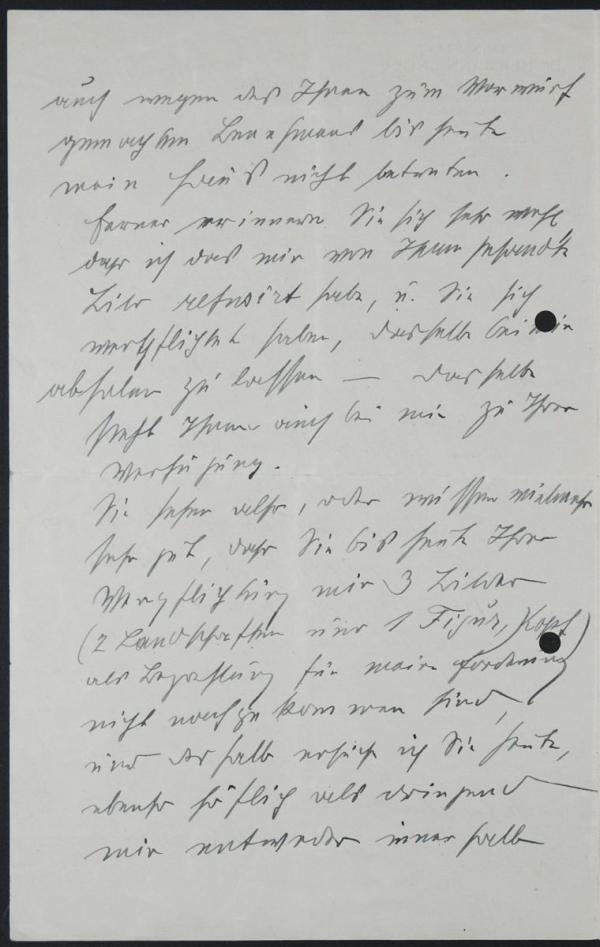 Brief von Hermann Engel an Egon Schiele Bild 2
