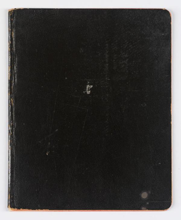 Skizzenbuch/Notizbuch von Egon Schiele 