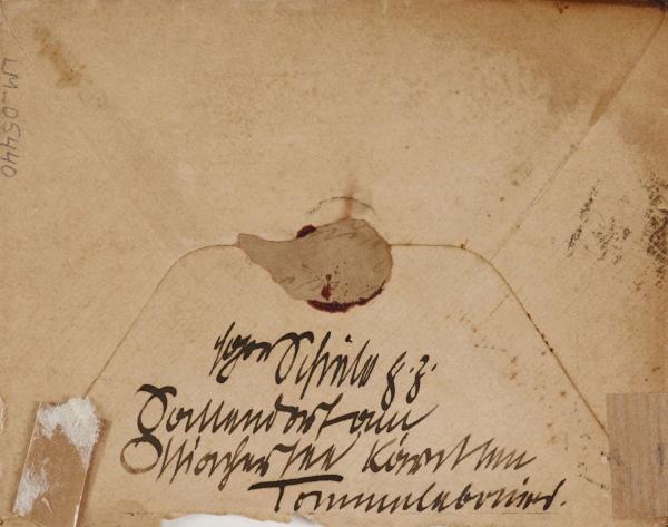 Brief von Egon Schiele an Franz Hauer Bild 3