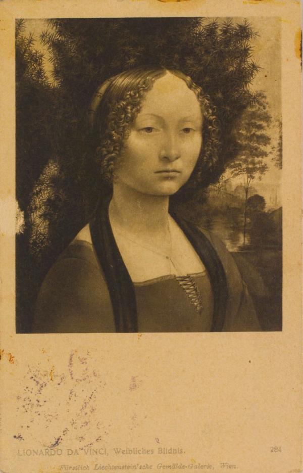 Postkarte von Egon Schiele an Anton Peschka Bild 1