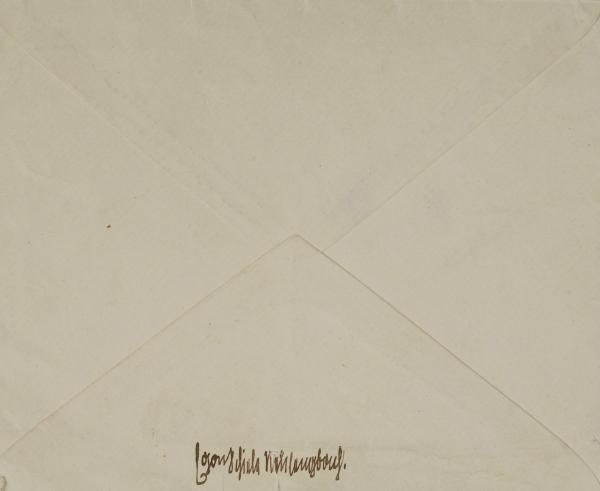 Letter from Egon Schiele to Oskar Reichel Bild 3