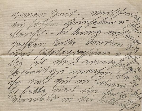 Kondolenzschreiben von Broncia Koller-Pinell an Anton Peschka zum Tod von Egon Schiele Bild 3