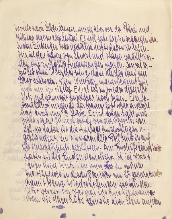 Letter from Adele Harms to Egon und Edith Schiele Bild 2