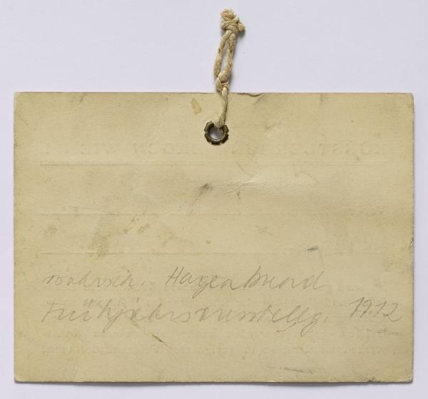 Bildbeschriftung von Egon Schiele für das Gemälde Tote Mutter Bild 2