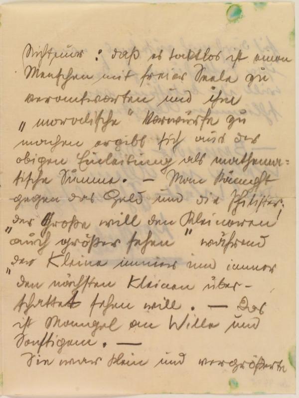 Aufzeichnung von Egon Schiele Bild 3