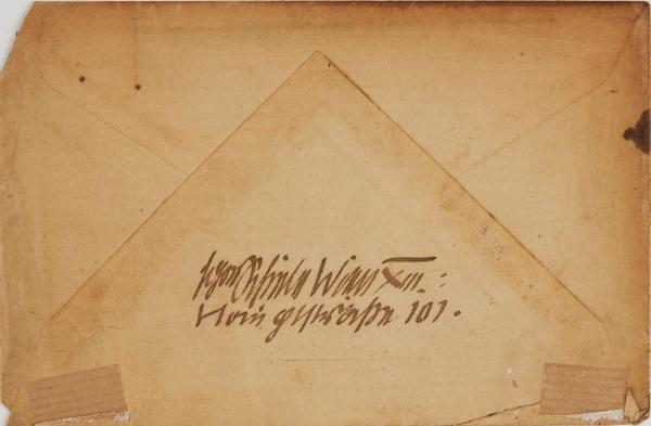 Letter from Egon Schiele to Franz Hauer Bild 4