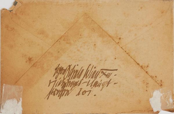 Brief von Egon Schiele an Franz Hauer Bild 3