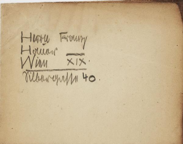 Brief von Egon Schiele an Franz Hauer Bild 2