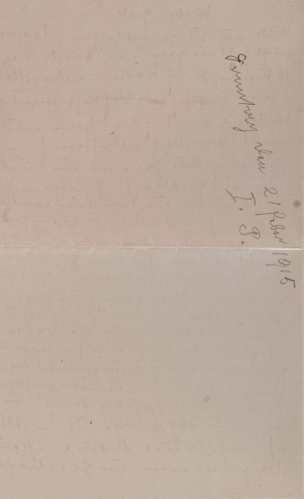 Brief von Anton Peschka an Gertrude Peschka Bild 3