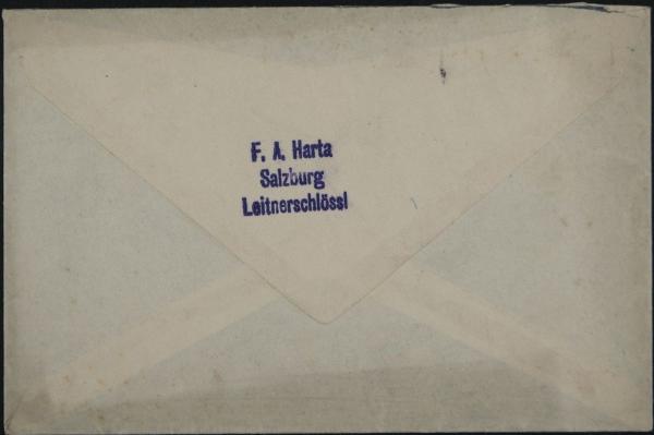 Letter from Felix Albrecht Harta to Egon Schiele Bild 4