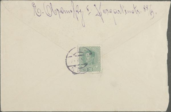 Letter from Emmy Obransky to Marie Schiele Bild 5
