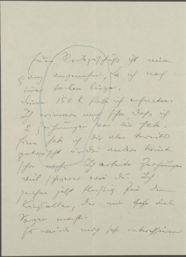 Letter from Anton Faistauer to Egon Schiele Bild 2