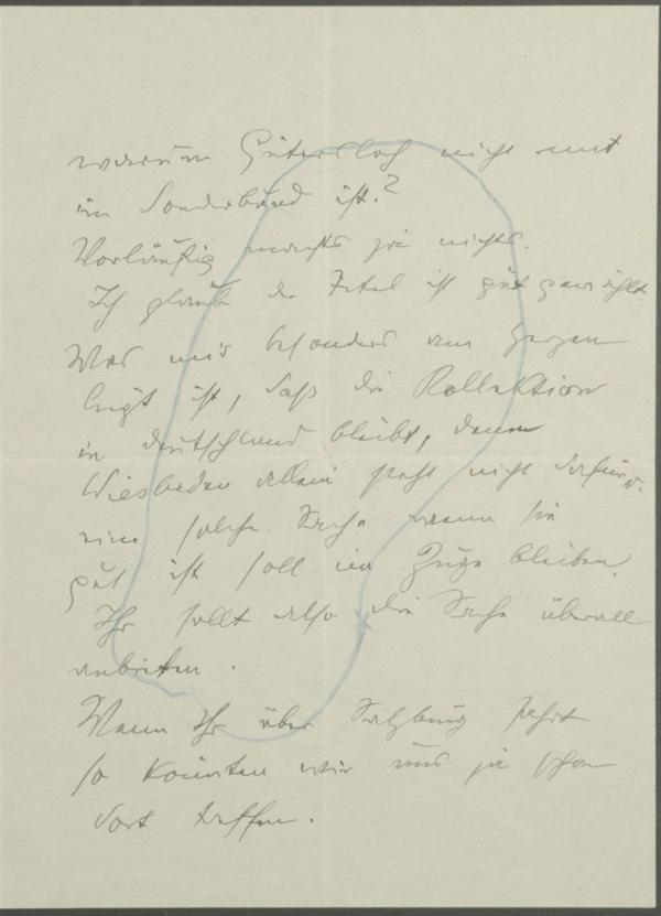 Letter from Anton Faistauer to Egon Schiele Bild 3