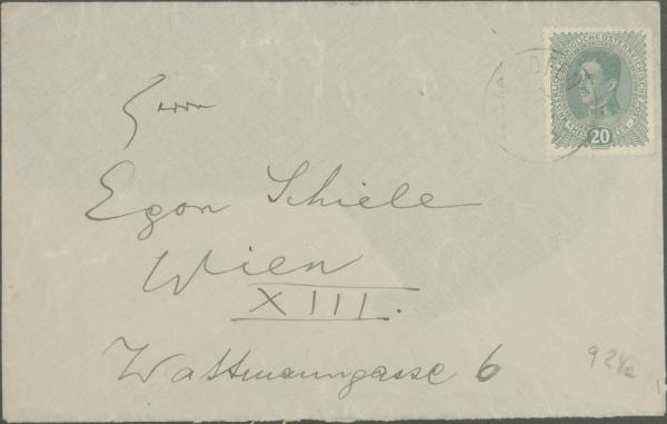 Letter from Anton Faistauer to Egon Schiele Bild 5