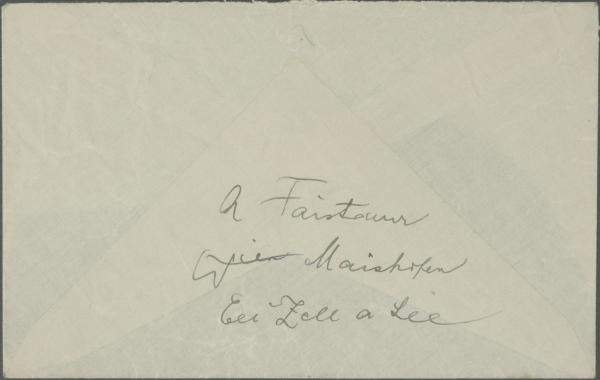 Letter from Anton Faistauer to Egon Schiele Bild 6